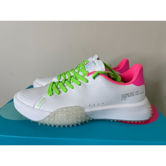 G/FORE | Shoes | Gfore G12 Kiltie Golf Shoes White Multi Womens ...